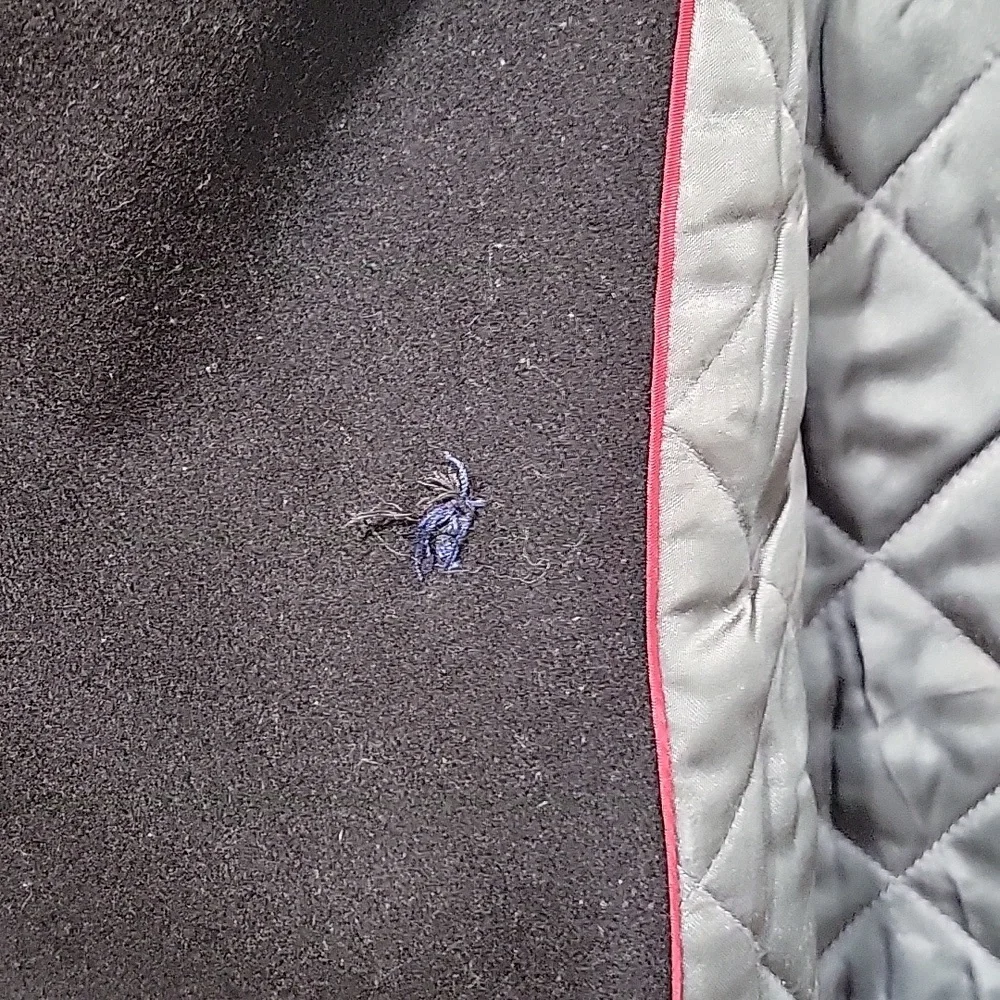 J. Crew black double breasted wool and thinsulate peacoat - Picture 10 of 13